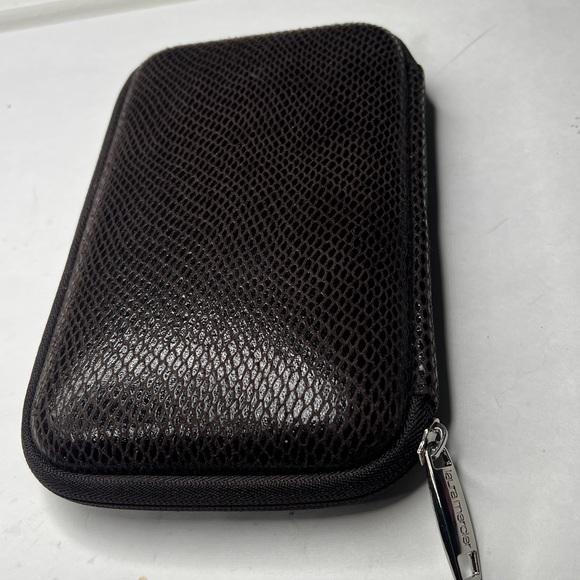 Laura Mercier Travel Brush Makeup Case Structured Zip Around - Picture 3 of 5